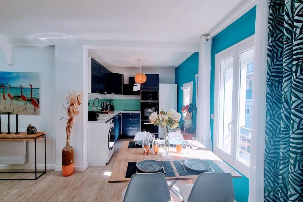 Apartmán Le Clavel Superbe Deco, Centre Historique, Climatise, Parking A Proximite Sète Exteriér fotografie