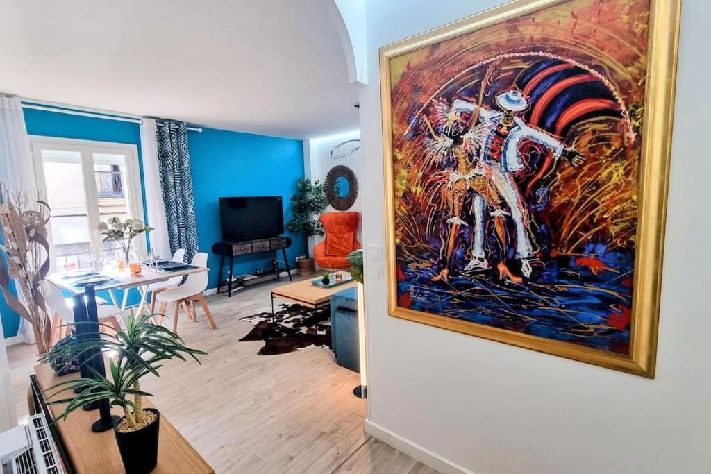 Apartmán Le Clavel Superbe Deco, Centre Historique, Climatise, Parking A Proximite Sète Exteriér fotografie